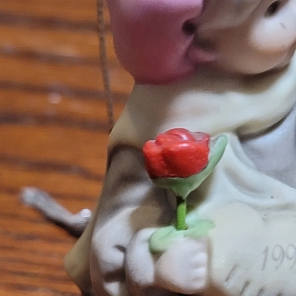 NBM bahner studios AG Bisque Porcelain Figurine Pretty as a Picture 1998 set 2 - Picture 10 of 16